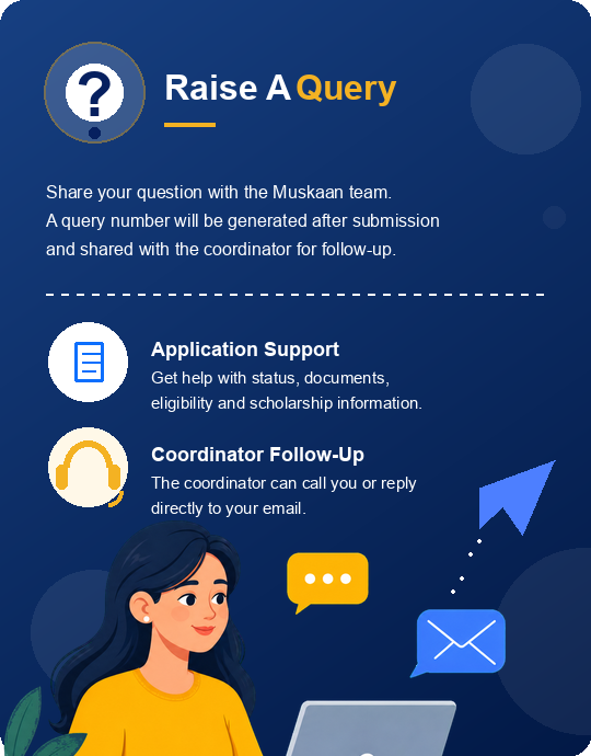 Raise A Query support information